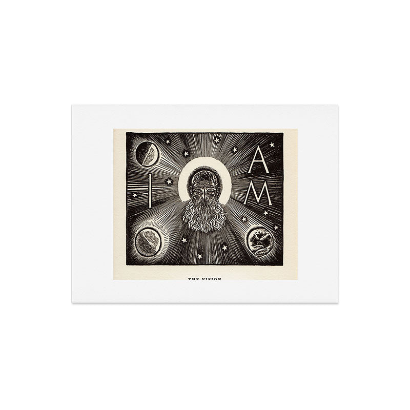 "The Vision" by Rockwell Kent (1919) Art Print
