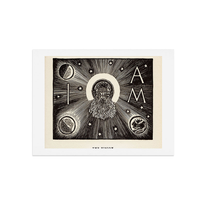 "The Vision" by Rockwell Kent (1919) Art Print
