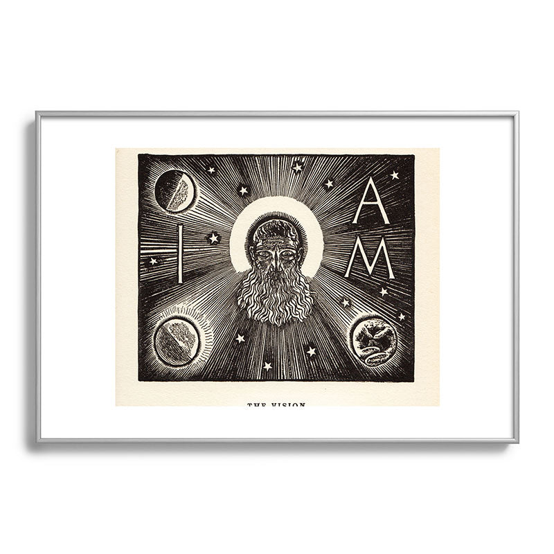 "The Vision" by Rockwell Kent (1919) Framed Art Print