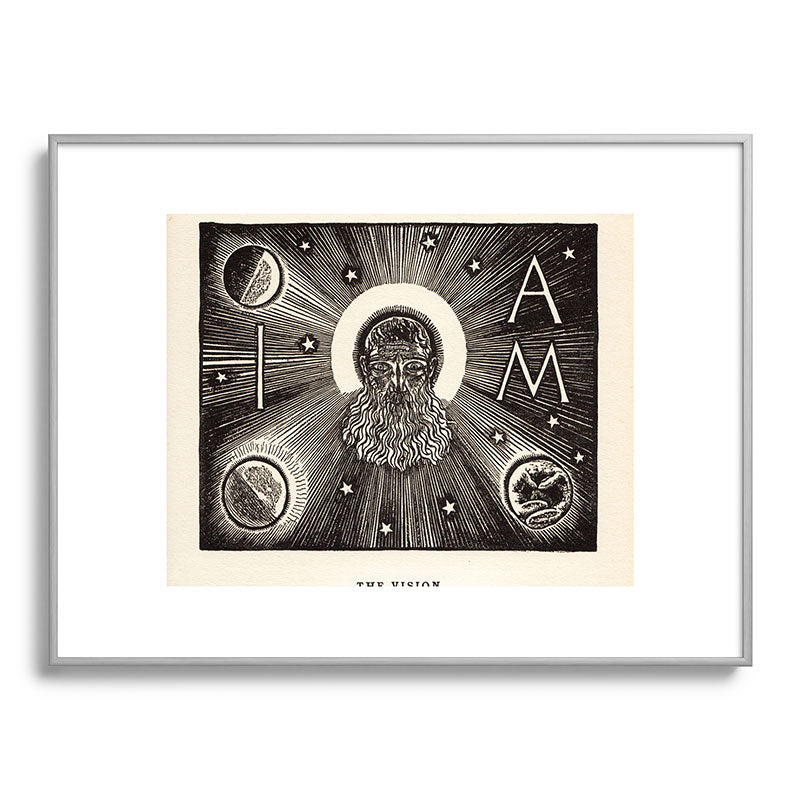 "The Vision" by Rockwell Kent (1919) Framed Art Print