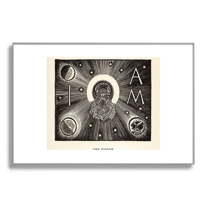 "The Vision" by Rockwell Kent (1919) Framed Art Print