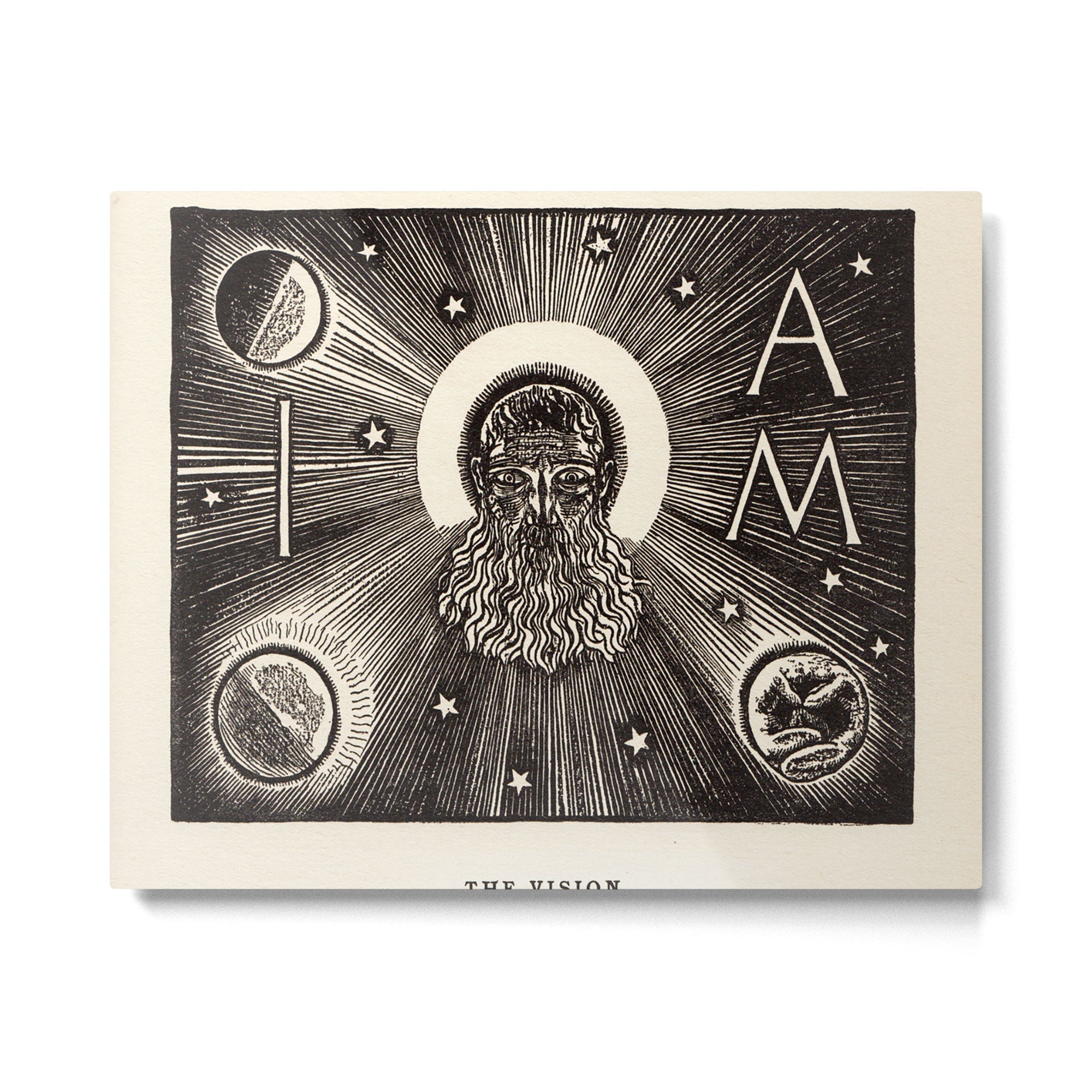 "The Vision" by Rockwell Kent (1919) Metal Print
