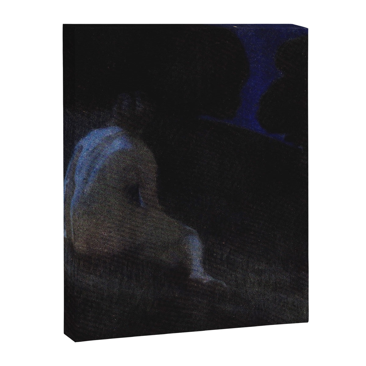 "Thoughts, silent thoughts, of Time and Space and Death" (Margaret C. Cook, Leaves of Grass, 1913) Canvas Print
