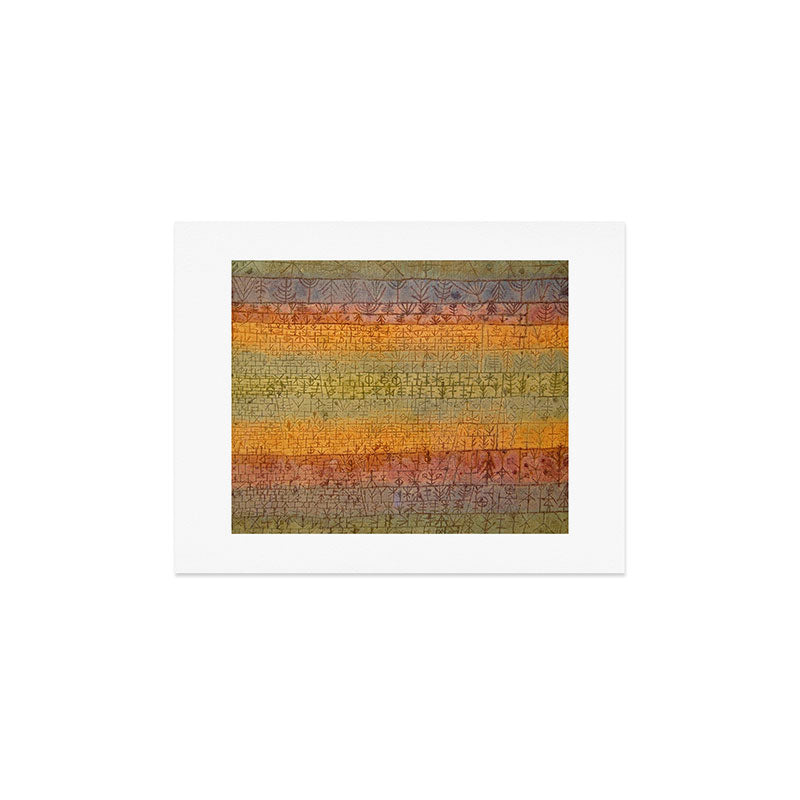 "Tree Nursery" by Paul Klee (1929) Art Print