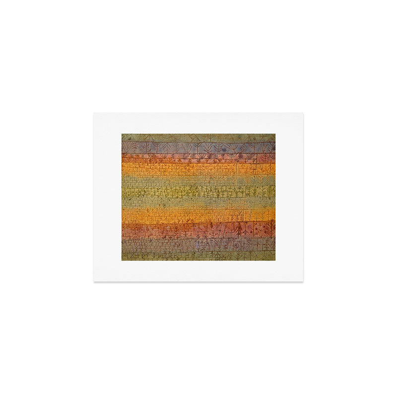 "Tree Nursery" by Paul Klee (1929) Art Print