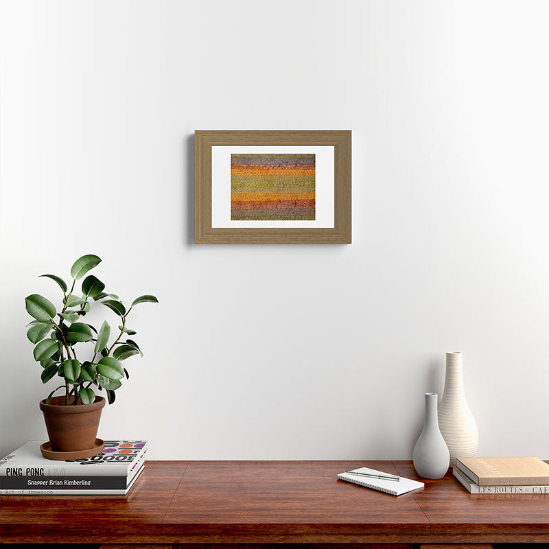 "Tree Nursery" by Paul Klee (1929) Framed Art Print