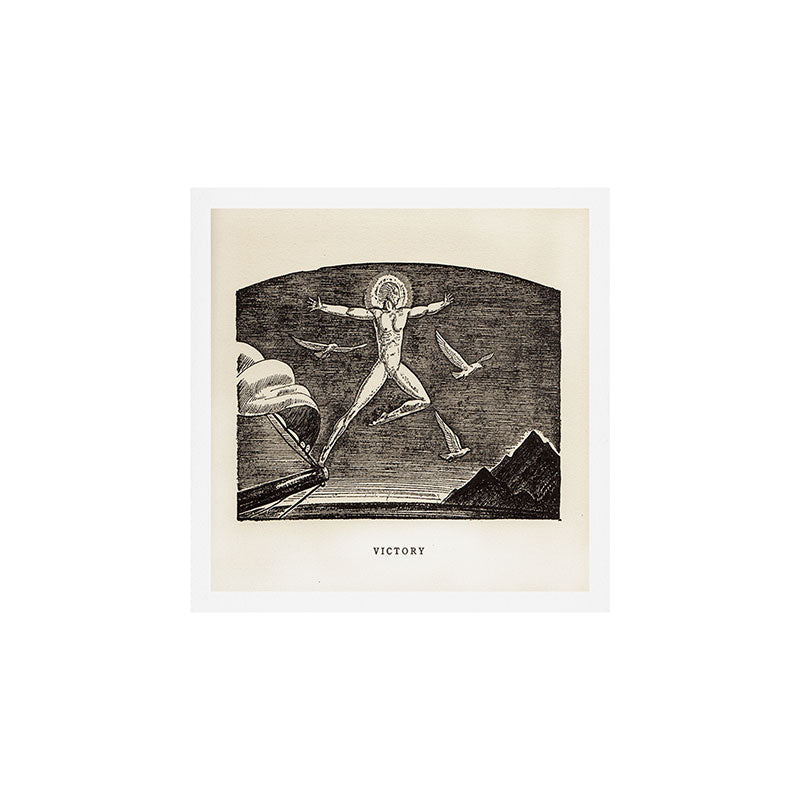"Victory" by Rockwell Kent (1919) Art Print
