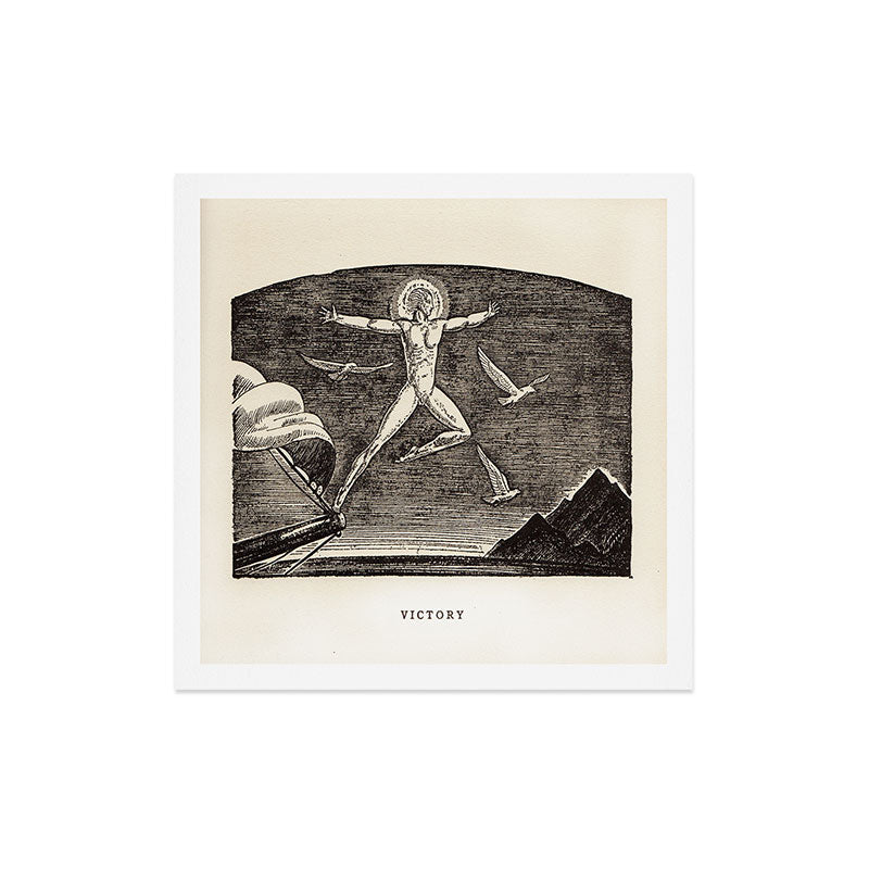 "Victory" by Rockwell Kent (1919) Art Print