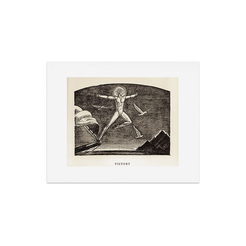 "Victory" by Rockwell Kent (1919) Art Print