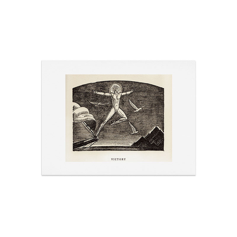 "Victory" by Rockwell Kent (1919) Art Print