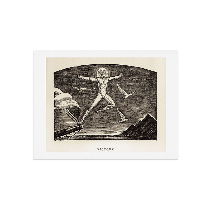 "Victory" by Rockwell Kent (1919) Art Print