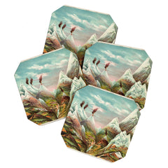 "View of Nature in Ascending Regions" by Levi Walter Yaggy, 1893 Coaster
