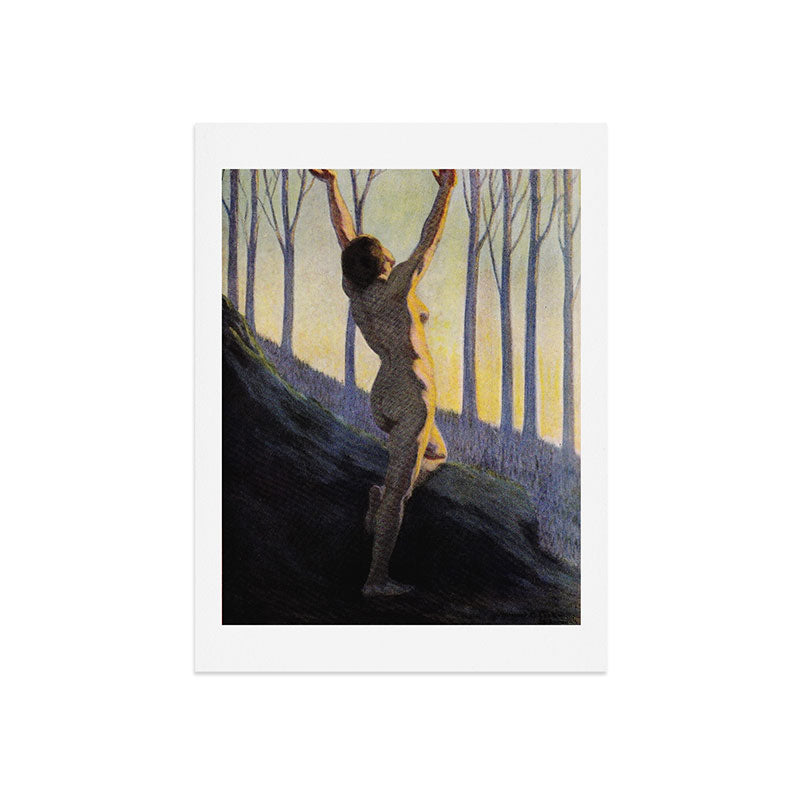 "We found our own, O my Soul, in the calm and cool of the daybreak" (Margaret C. Cook, 1913) Art Print