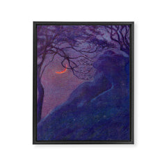 "We have voided all but freedom and all but our own joy" (Margaret C. Cook, Leaves of Grass, 1913) Framed Canvas Print