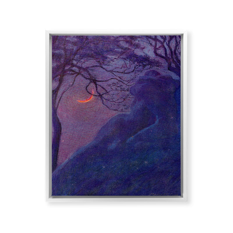"We have voided all but freedom and all but our own joy" (Margaret C. Cook, Leaves of Grass, 1913) Framed Canvas Print