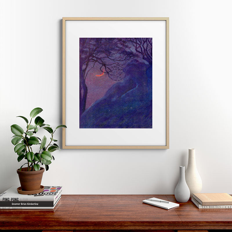 "We have voided all but freedom and all but our own joy" (Margaret C. Cook, Leaves of Grass, 1913) Framed Art Print