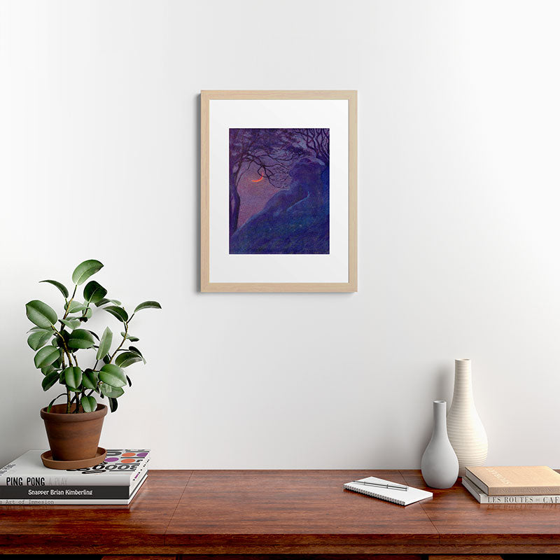 "We have voided all but freedom and all but our own joy" (Margaret C. Cook, Leaves of Grass, 1913) Framed Art Print