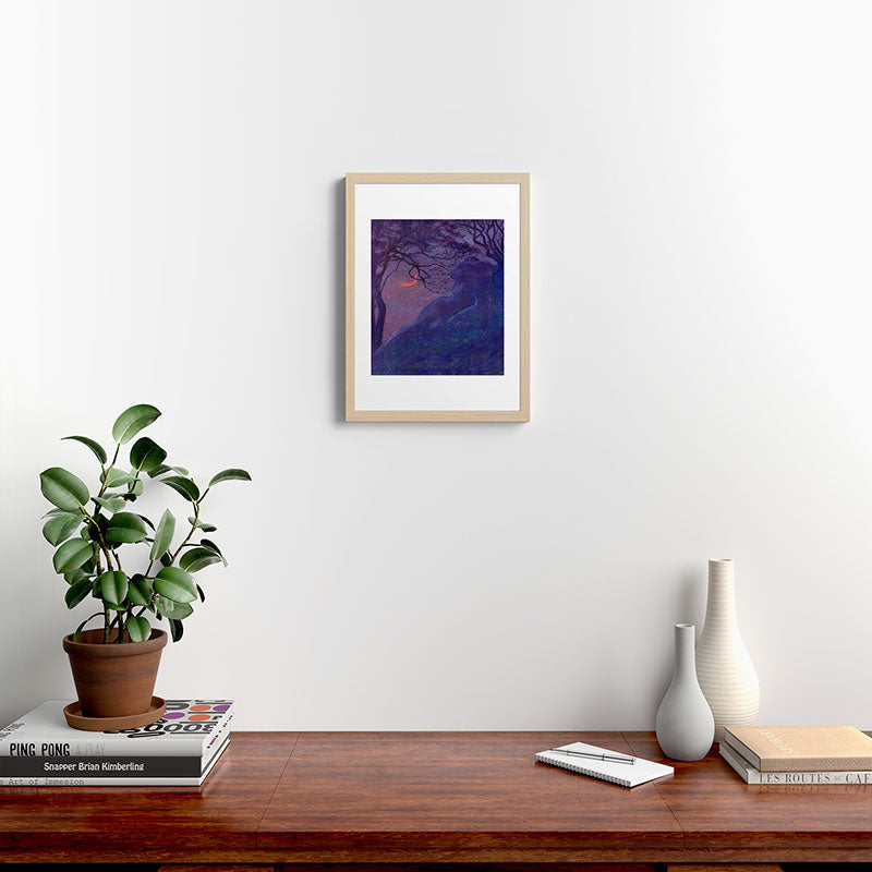 "We have voided all but freedom and all but our own joy" (Margaret C. Cook, Leaves of Grass, 1913) Framed Art Print