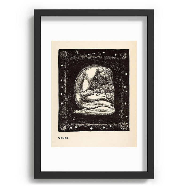 "Woman" by Rockwell Kent (1919) Framed Art Print