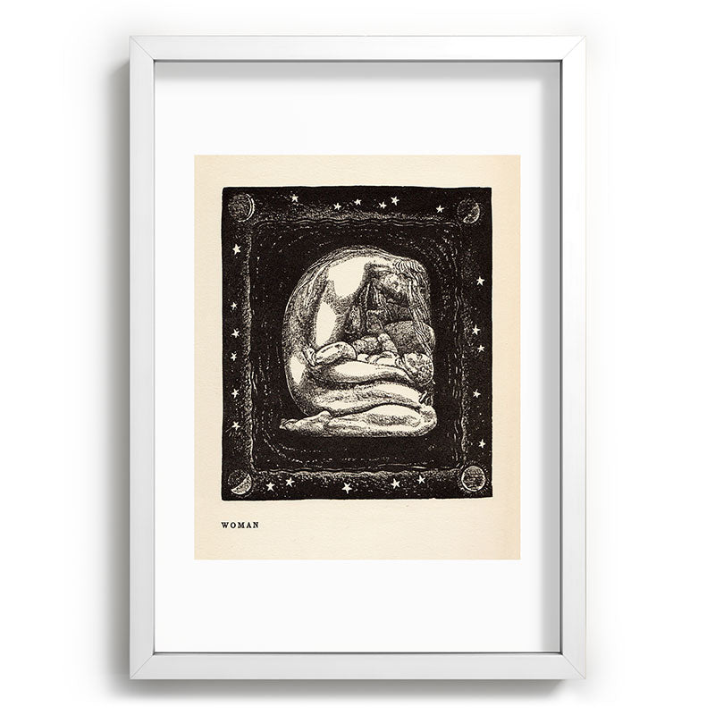 "Woman" by Rockwell Kent (1919) Framed Art Print