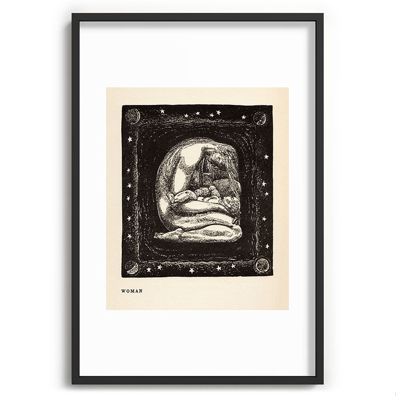 "Woman" by Rockwell Kent (1919) Framed Art Print