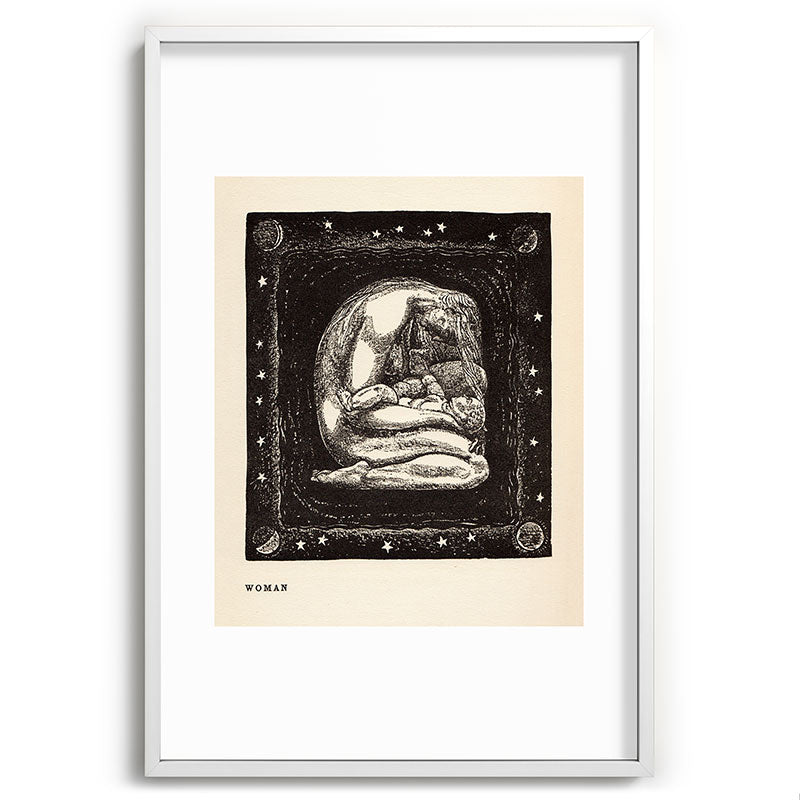"Woman" by Rockwell Kent (1919) Framed Art Print