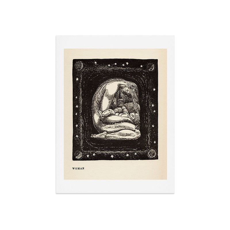 "Woman" by Rockwell Kent (1919) Art Print