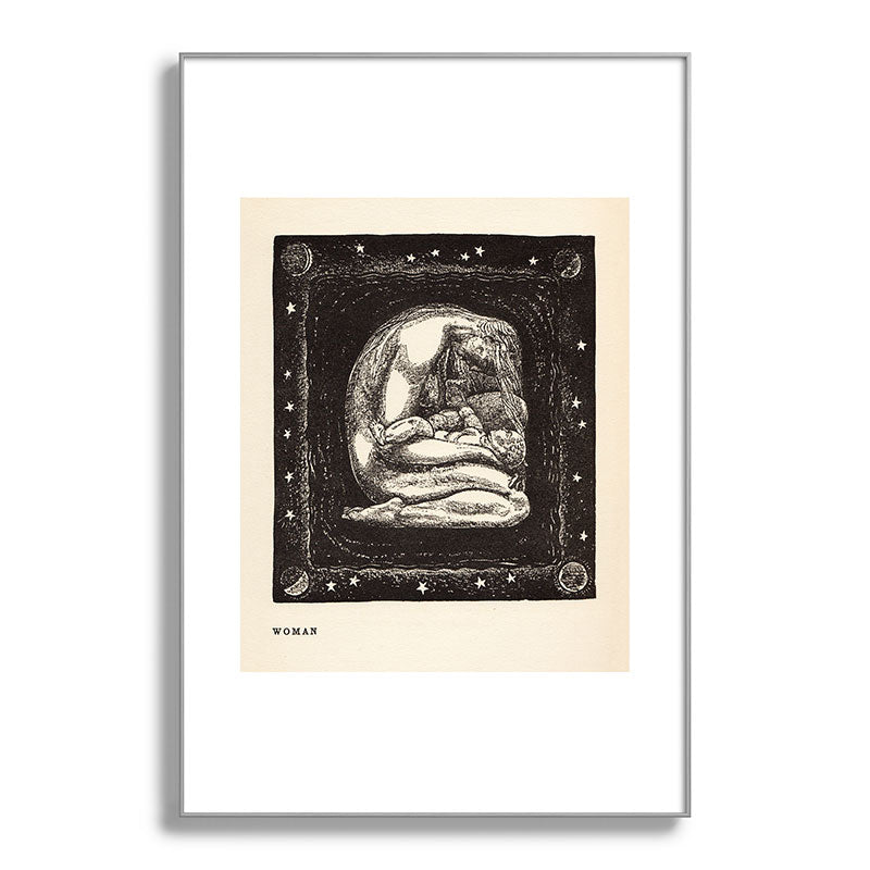 "Woman" by Rockwell Kent (1919) Framed Art Print