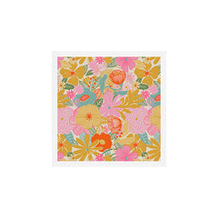 60's Retro Floral Art Print
