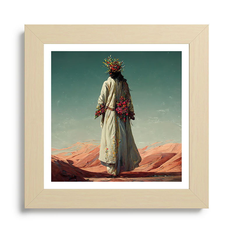 "Here He Comes" Framed Art Print