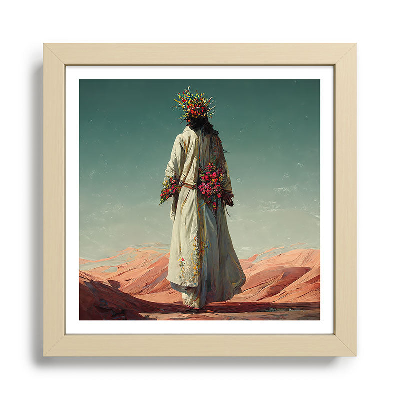 "Here He Comes" Framed Art Print