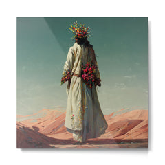 "Here He Comes" Metal Print