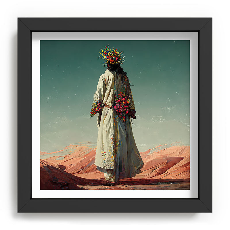 "Here He Comes" Framed Art Print