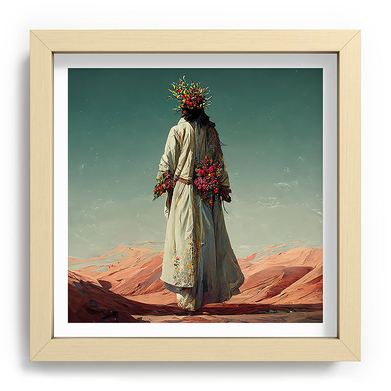 "Here He Comes" Framed Art Print