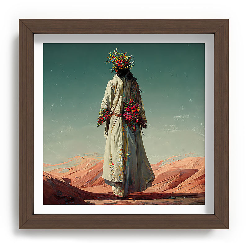 "Here He Comes" Framed Art Print