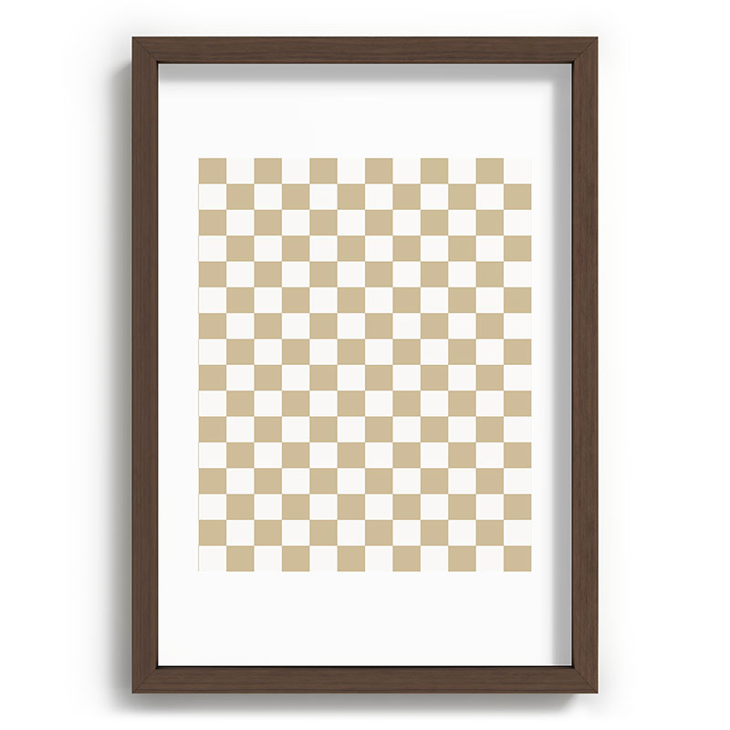 1989 Check Framed Art Print