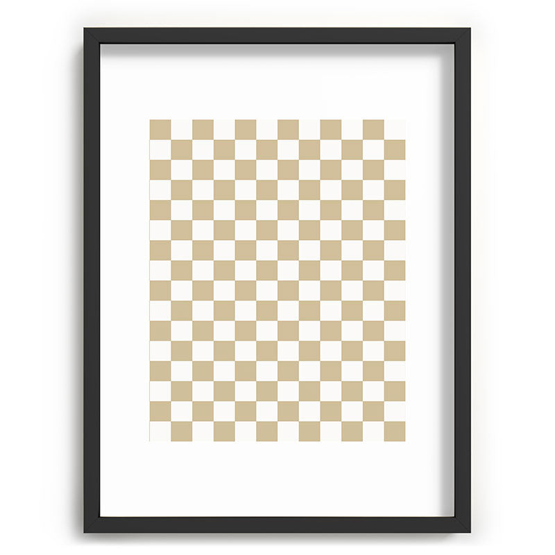 1989 Check Framed Art Print