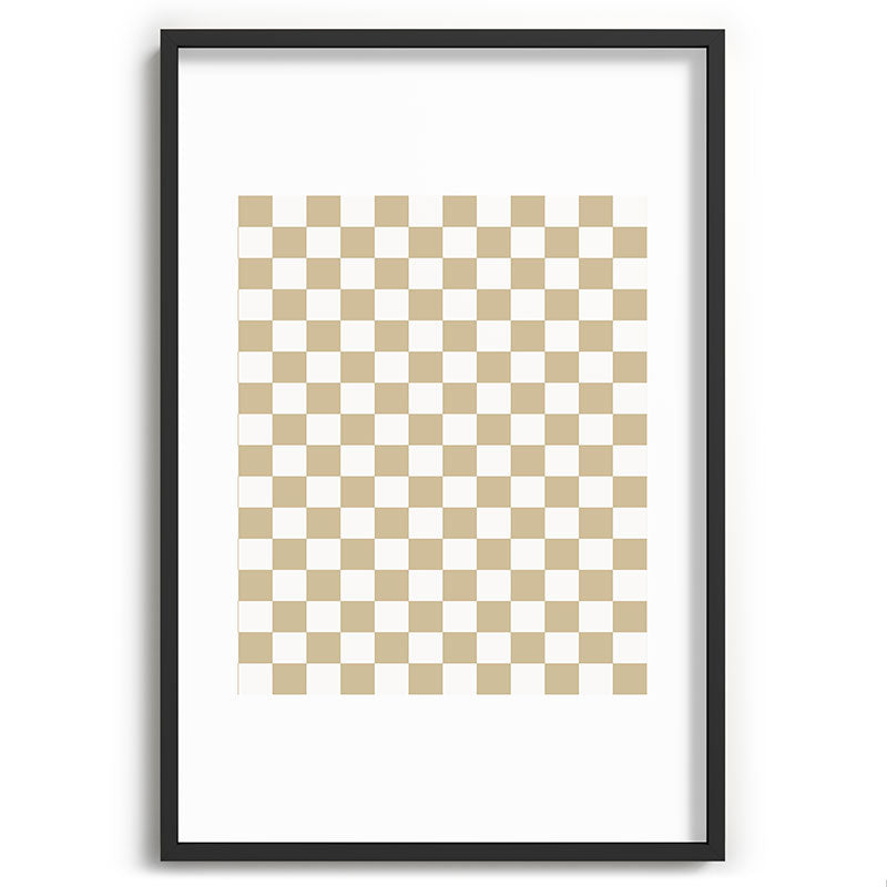 1989 Check Framed Art Print