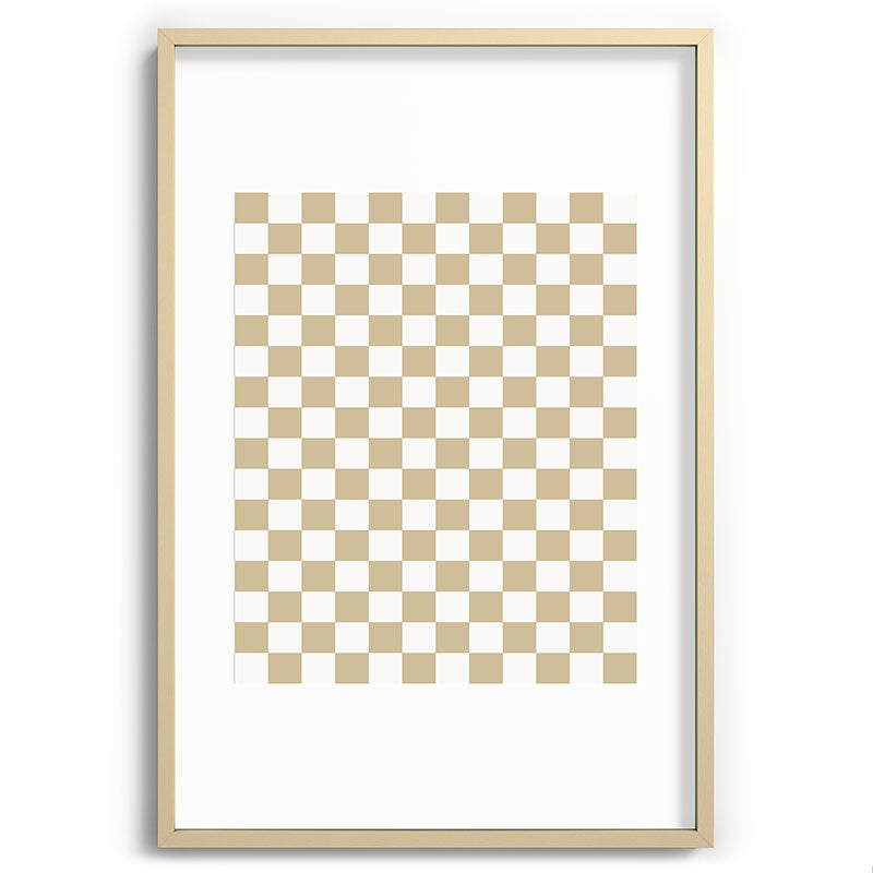 1989 Check Framed Art Print