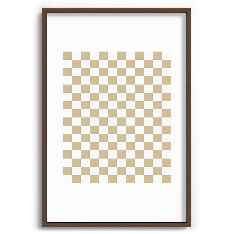 1989 Check Framed Art Print
