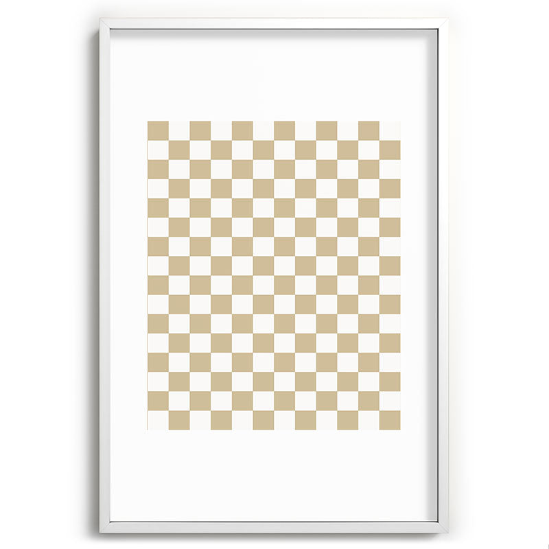 1989 Check Framed Art Print