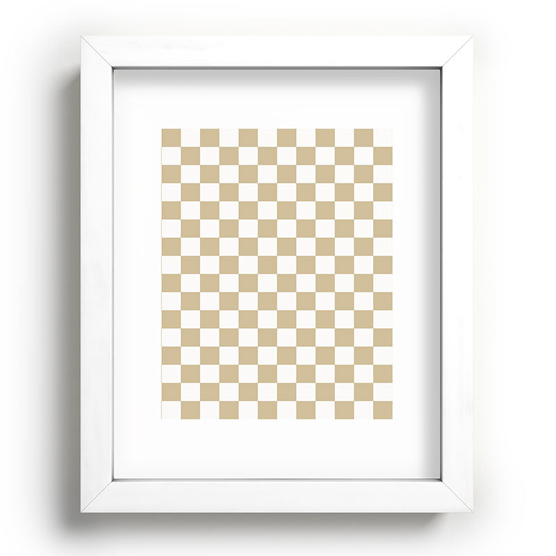 1989 Check Framed Art Print