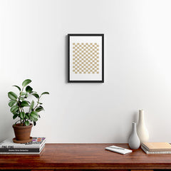 1989 Check Framed Art Print