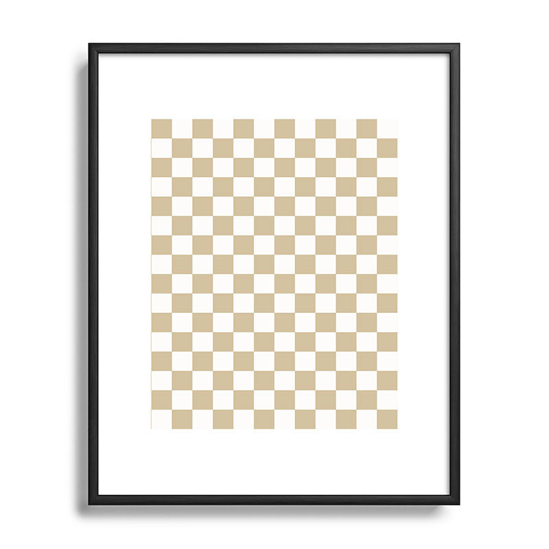 1989 Check Framed Art Print