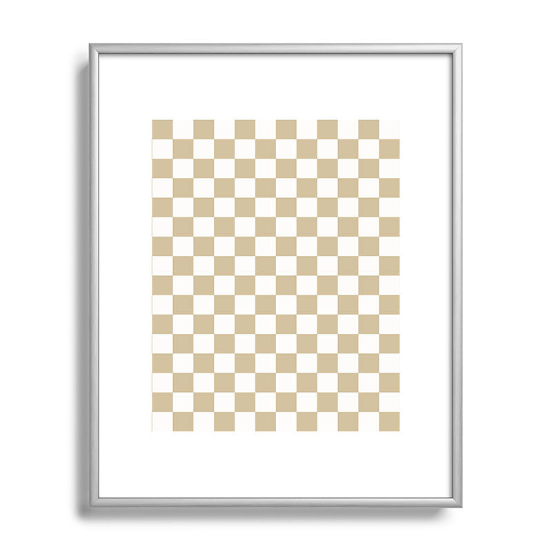 1989 Check Framed Art Print
