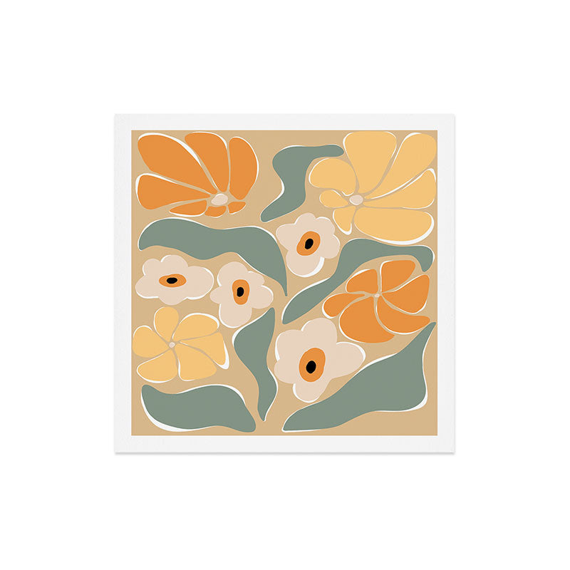70s california flower market Art Print