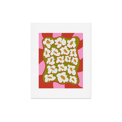 70's retro Bloom Art Print