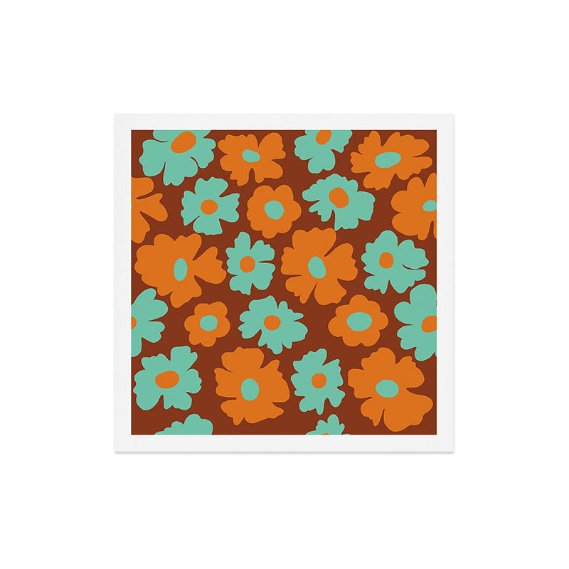 70's Retro print Art Print