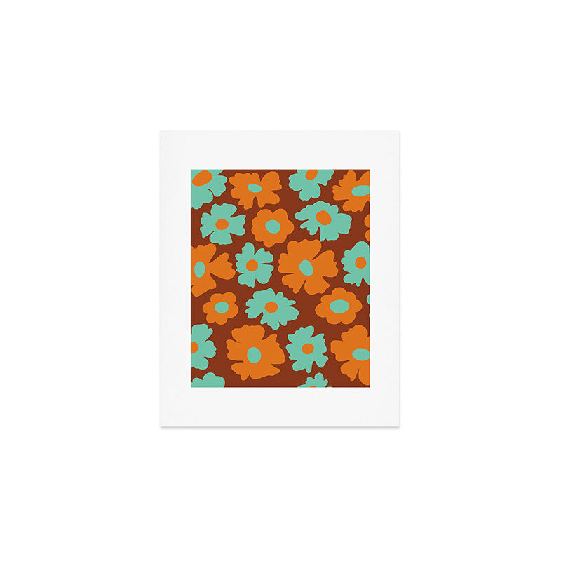 70's Retro print Art Print
