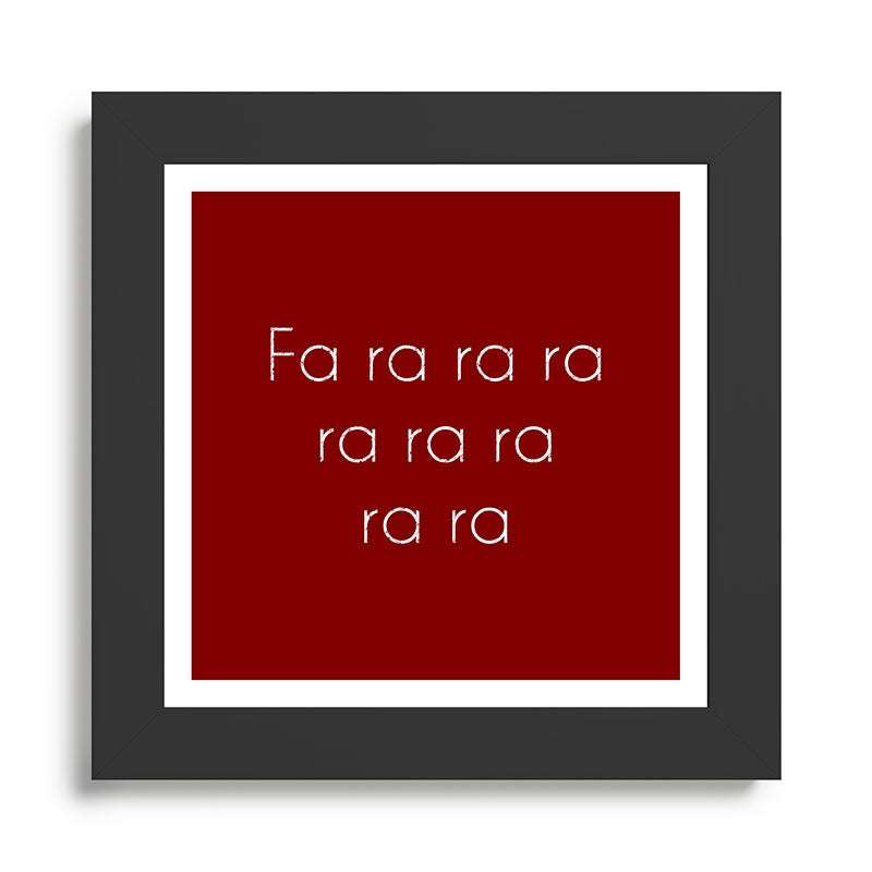 A Christmas Story Fa ra ra Deck the Halls Christmas Carol Framed Art Print